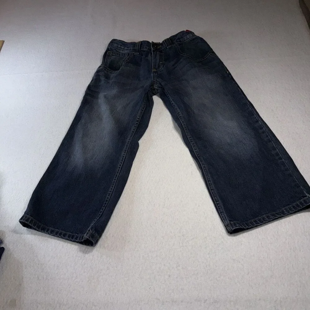 Boys Wrangler Jeans WRG Hero Originals Size 8 Husky Adjustable Waist